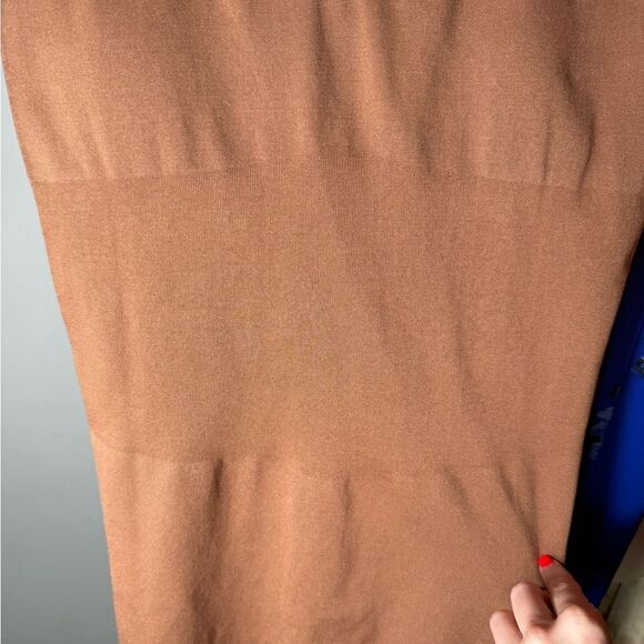 PINK Victoria’s Secret Brown Seamless Racerback Activewear Trendy Casual Romper - Picture 6 of 8